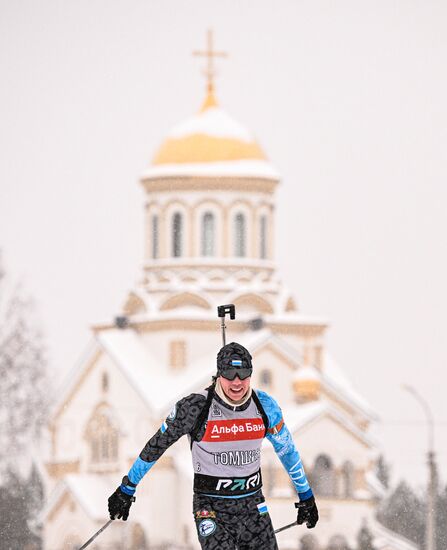 Russia Biathlon Cup Training