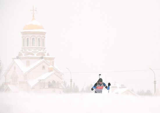 Russia Biathlon Cup Training