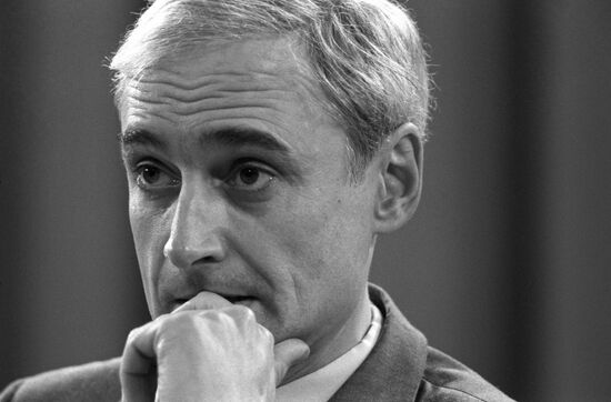 USSR President Press Secretary Andrei Grachev