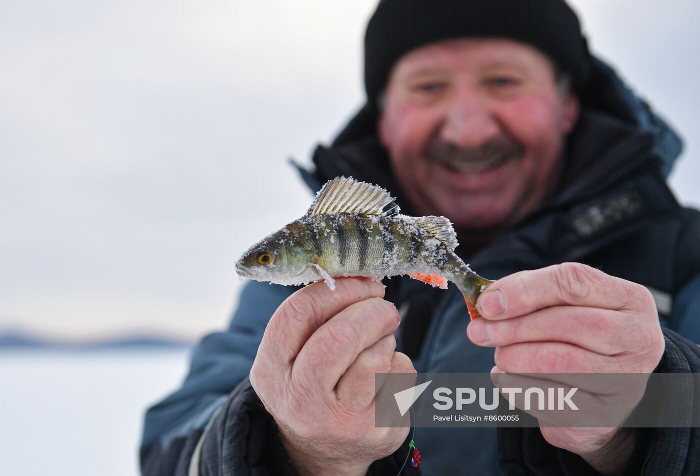 Russia Winter Fishing