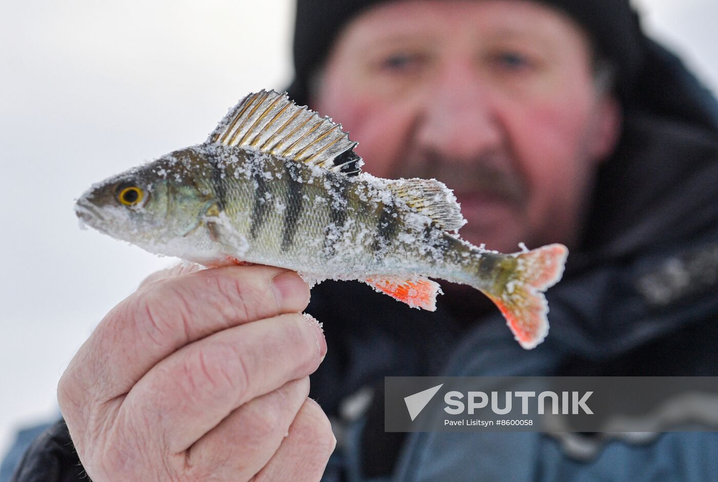 Russia Winter Fishing