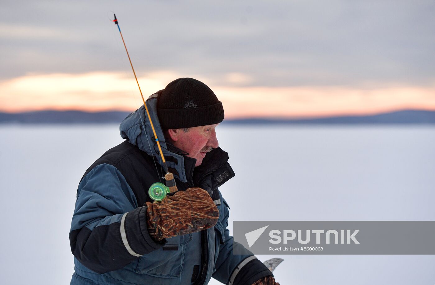 Russia Winter Fishing