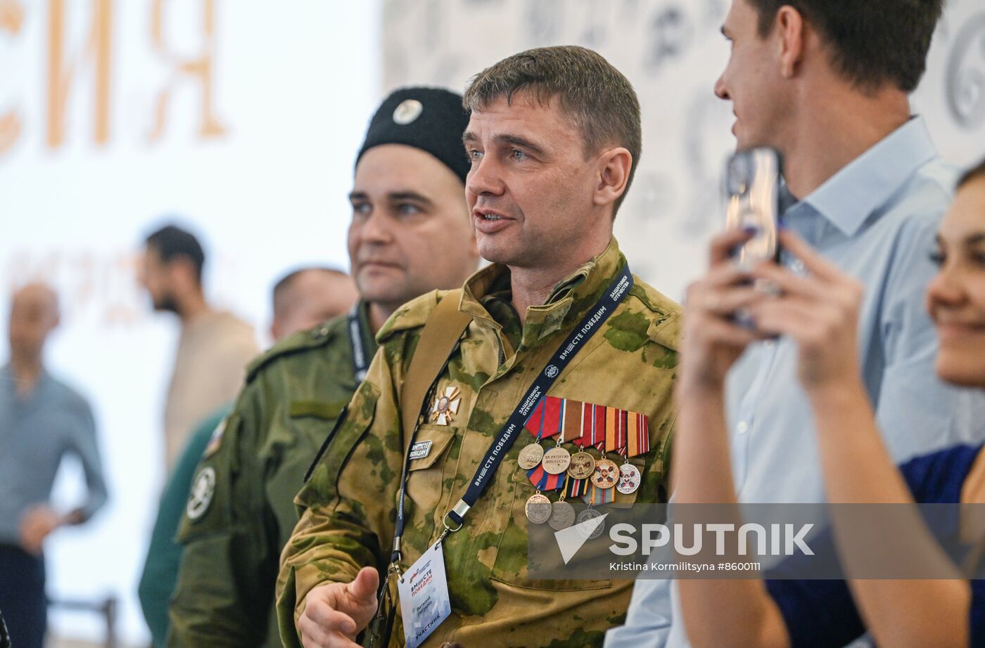 RUSSIA EXPO. Two couples from South Urals get married