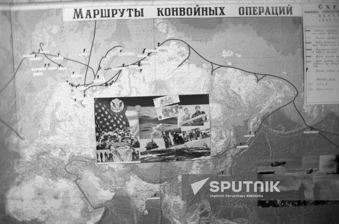 Memorial meeting in Arkhangelsk to honor arrival of Dervish, first allied convoy