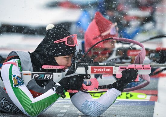 Russia Biathlon Cup Training