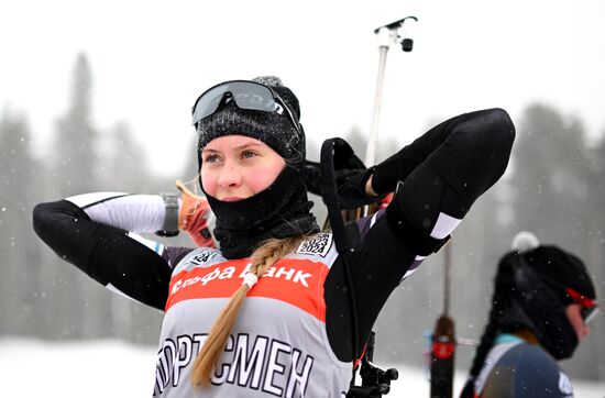 Russia Biathlon Cup Training