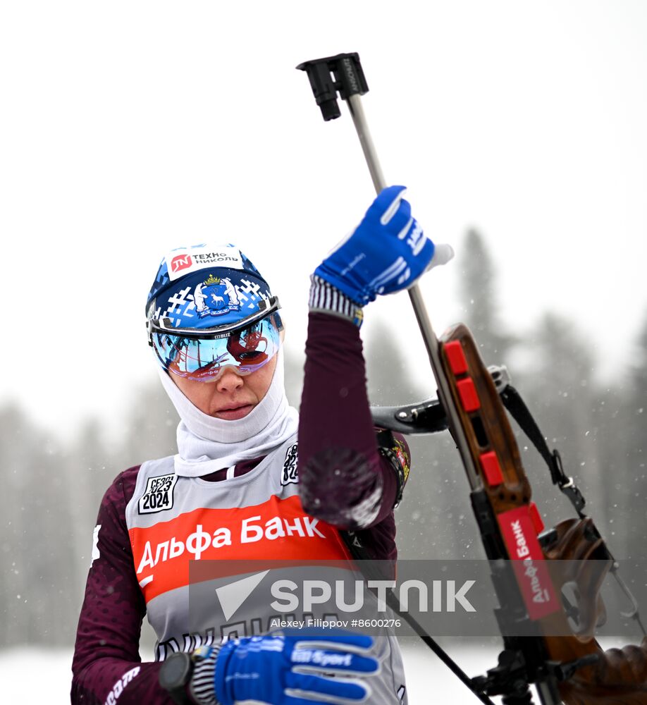 Russia Biathlon Cup Training