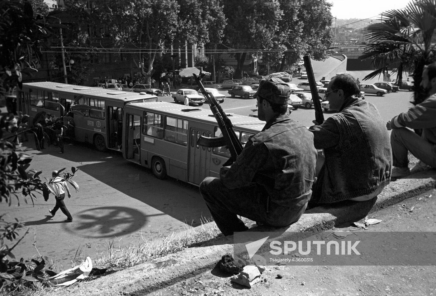 Civil war in Georgia