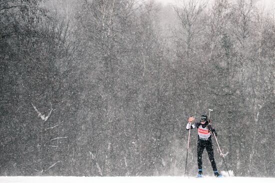 Russia Biathlon Cup Training