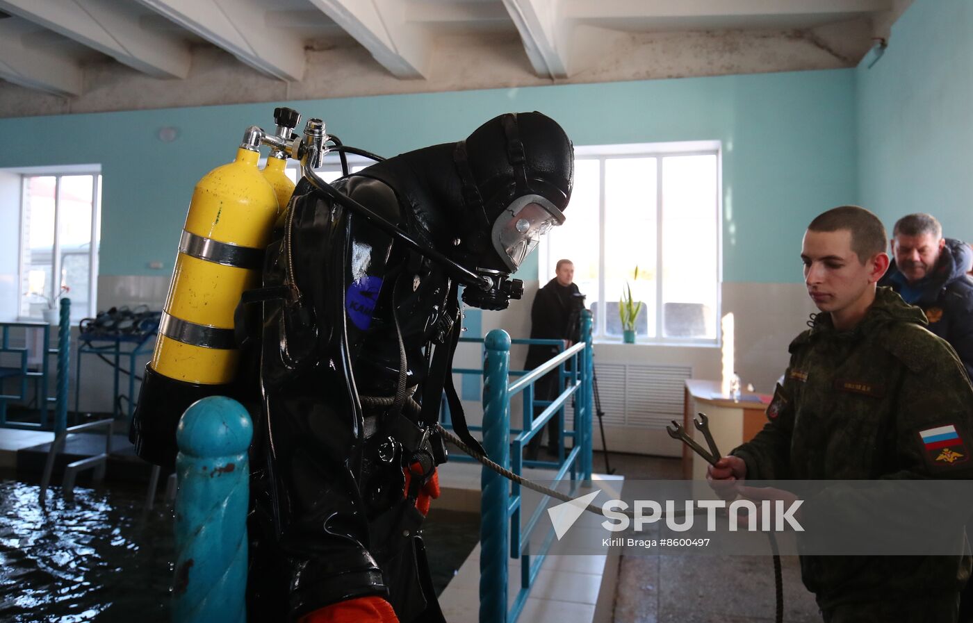 Russia Engineer Divers Training