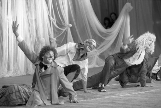 Circus show in Moscow