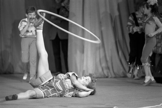 Circus show in Moscow