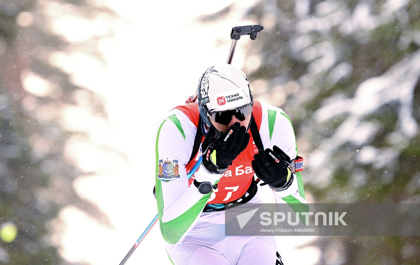 Russia Biathlon Cup Men Individual