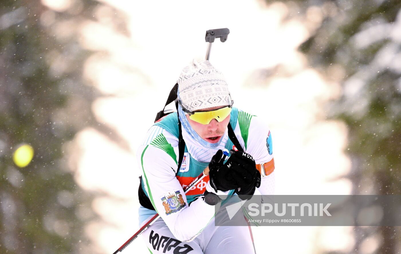 Russia Biathlon Cup Men Individual