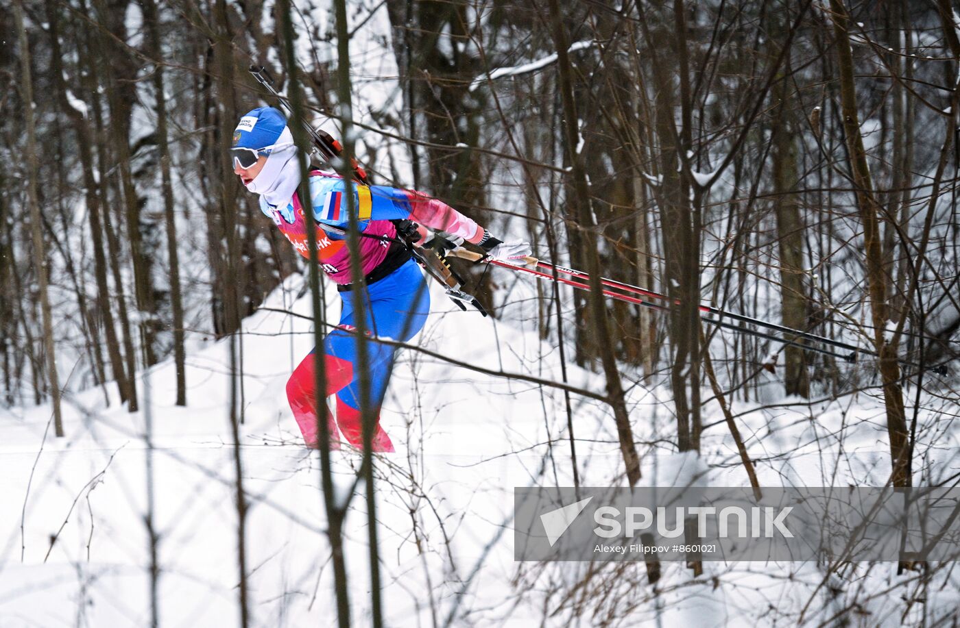 Russia Biathlon Cup Women Individual