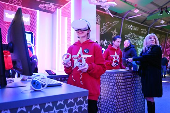 RUSSIA EXPO. Opening of Russian Defense Ministry Pavilion