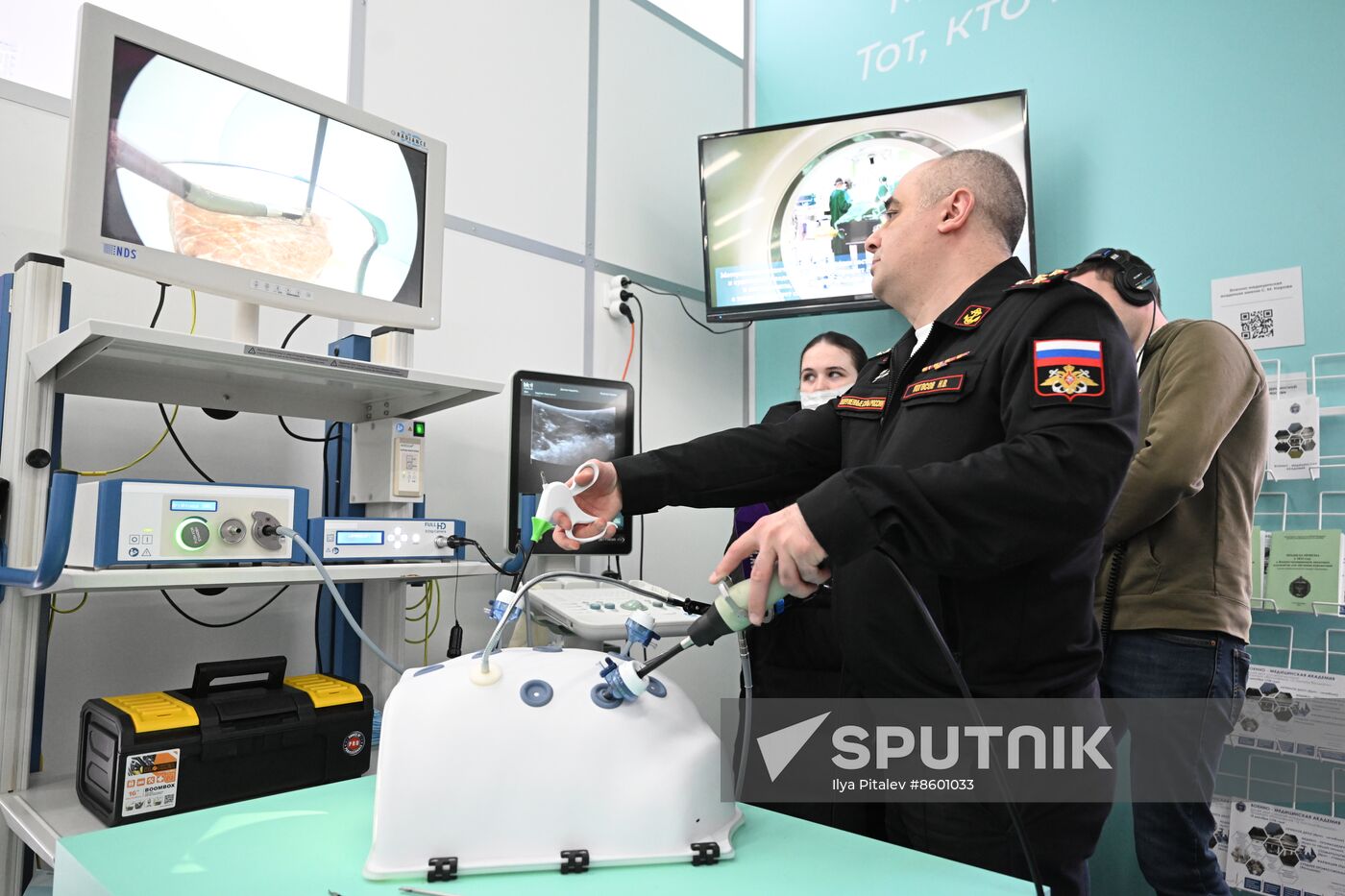 RUSSIA EXPO. Opening of Russian Defense Ministry Pavilion