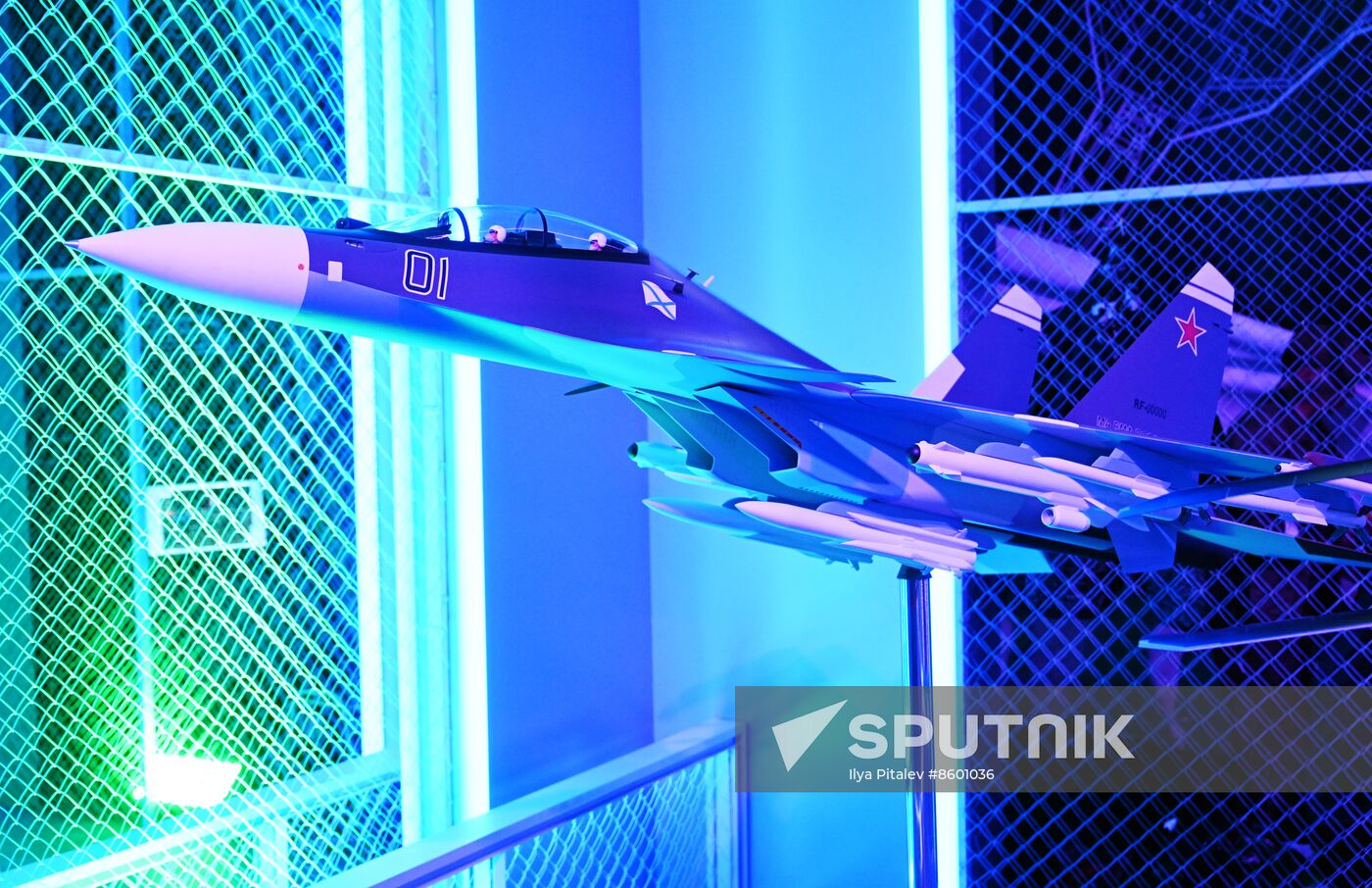 RUSSIA EXPO. Opening of Russian Defense Ministry Pavilion