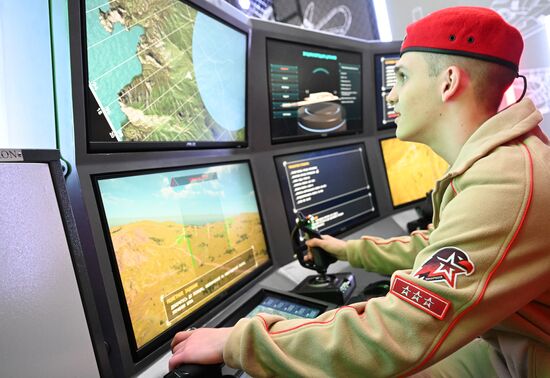 RUSSIA EXPO. Opening of Russian Defense Ministry Pavilion