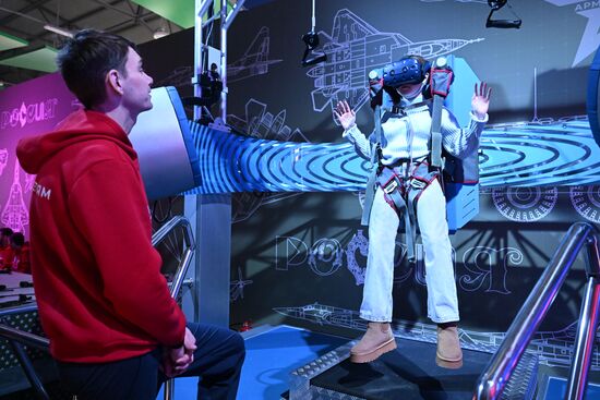 RUSSIA EXPO. Opening of Russian Defense Ministry Pavilion