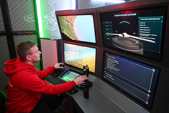 RUSSIA EXPO. Opening of Russian Defense Ministry Pavilion