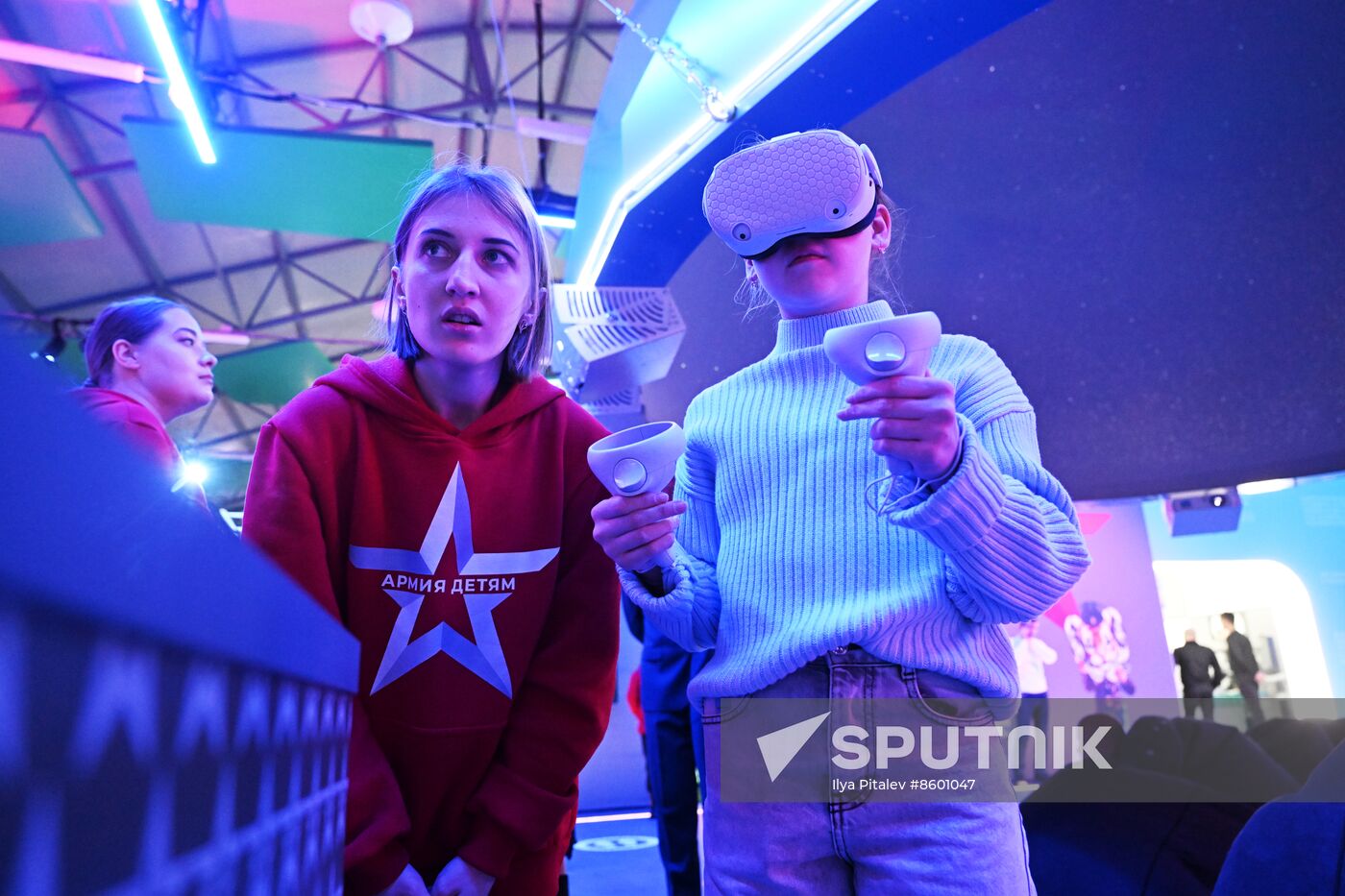 RUSSIA EXPO. Opening of Russian Defense Ministry Pavilion