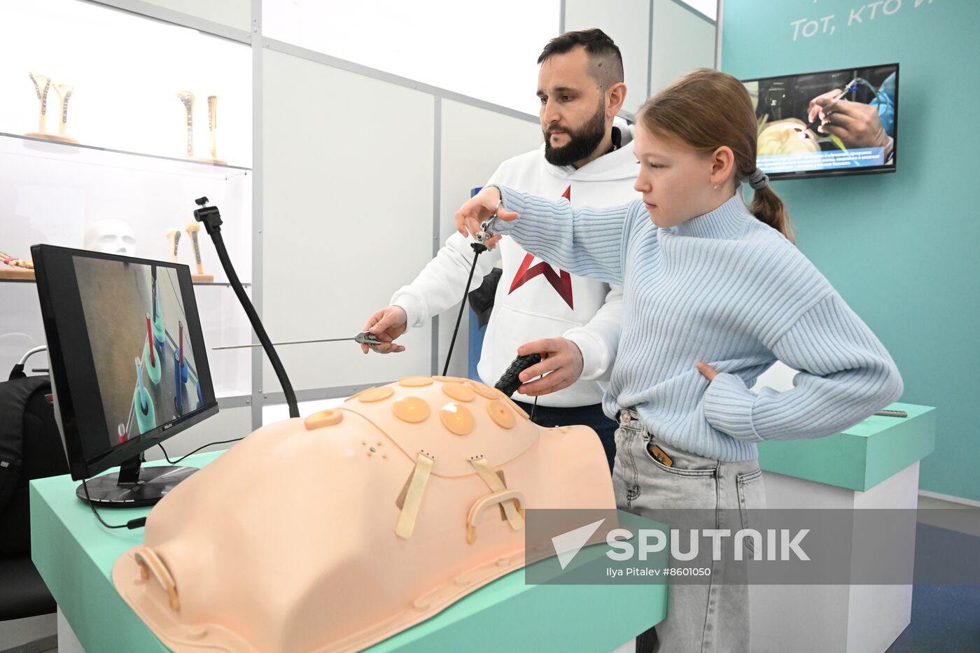 RUSSIA EXPO. Opening of Russian Defense Ministry Pavilion