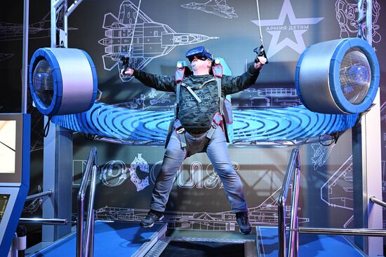 RUSSIA EXPO. Opening of Russian Defense Ministry Pavilion