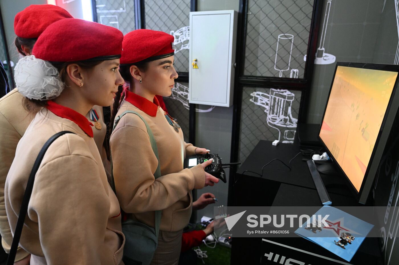 RUSSIA EXPO. Opening of Russian Defense Ministry Pavilion