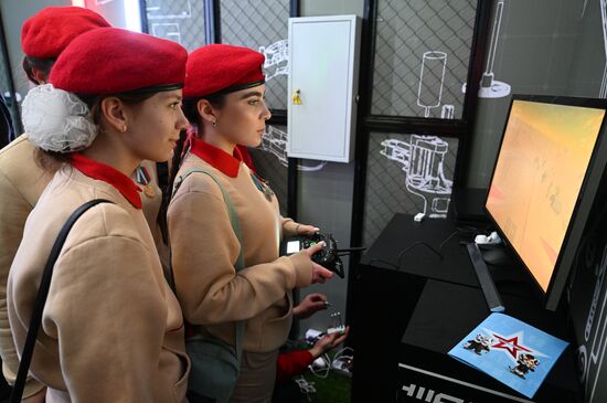 RUSSIA EXPO. Opening of Russian Defense Ministry Pavilion