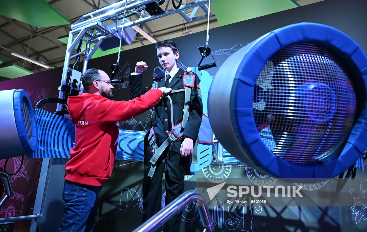 RUSSIA EXPO. Opening of Russian Defense Ministry Pavilion