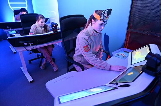 RUSSIA EXPO. Opening of Russian Defense Ministry Pavilion