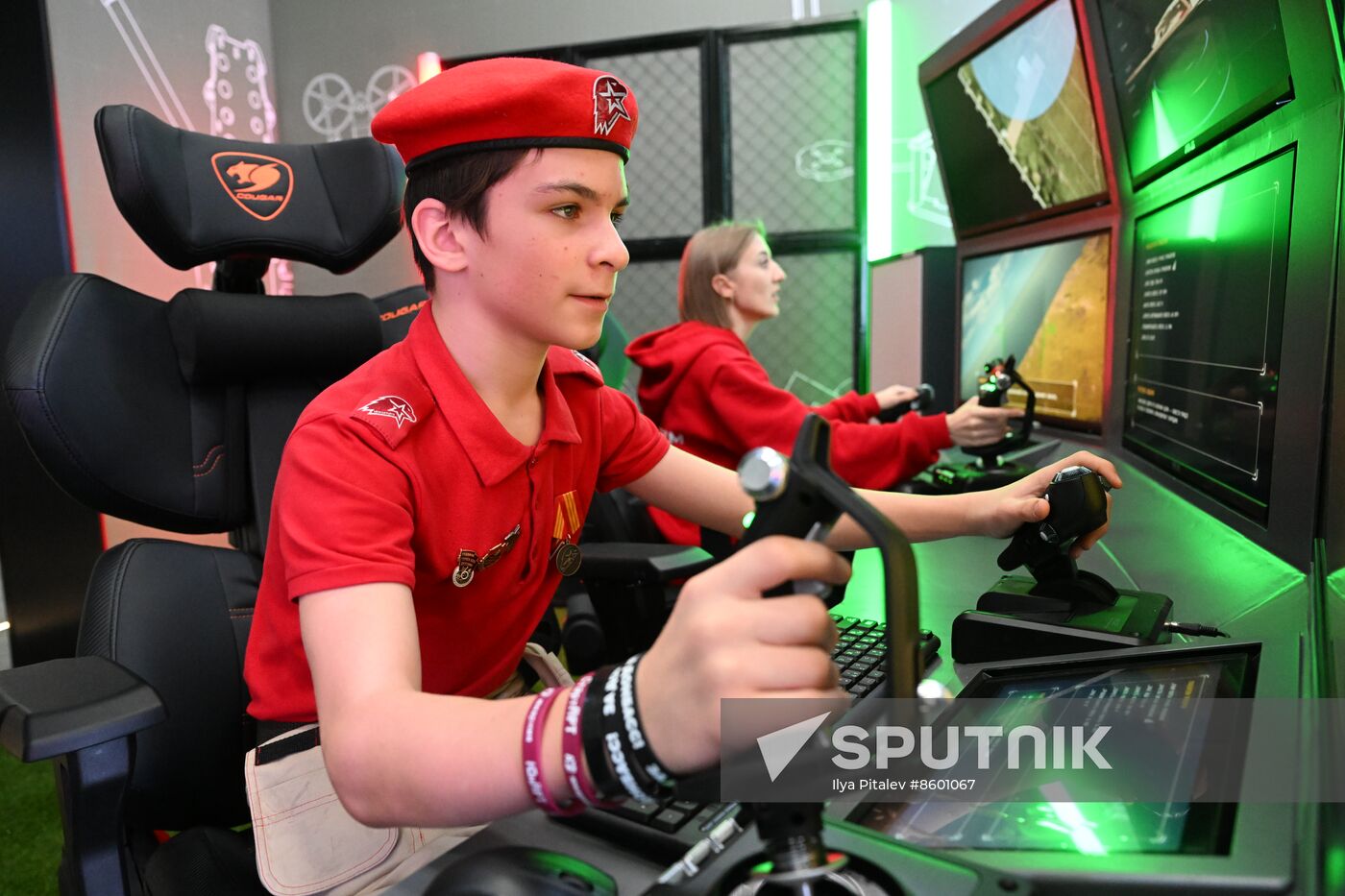 RUSSIA EXPO. Opening of Russian Defense Ministry Pavilion