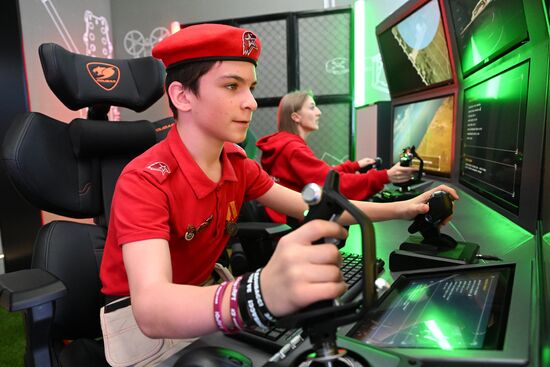 RUSSIA EXPO. Opening of Russian Defense Ministry Pavilion