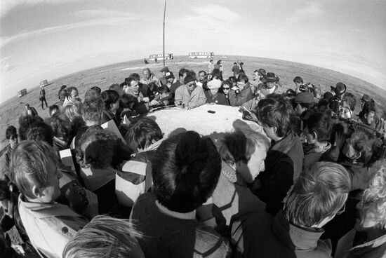 Semipalatinsk Test Site in Kazakhstan