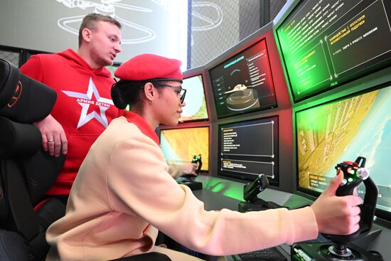 RUSSIA EXPO. Opening of Russian Defense Ministry Pavilion