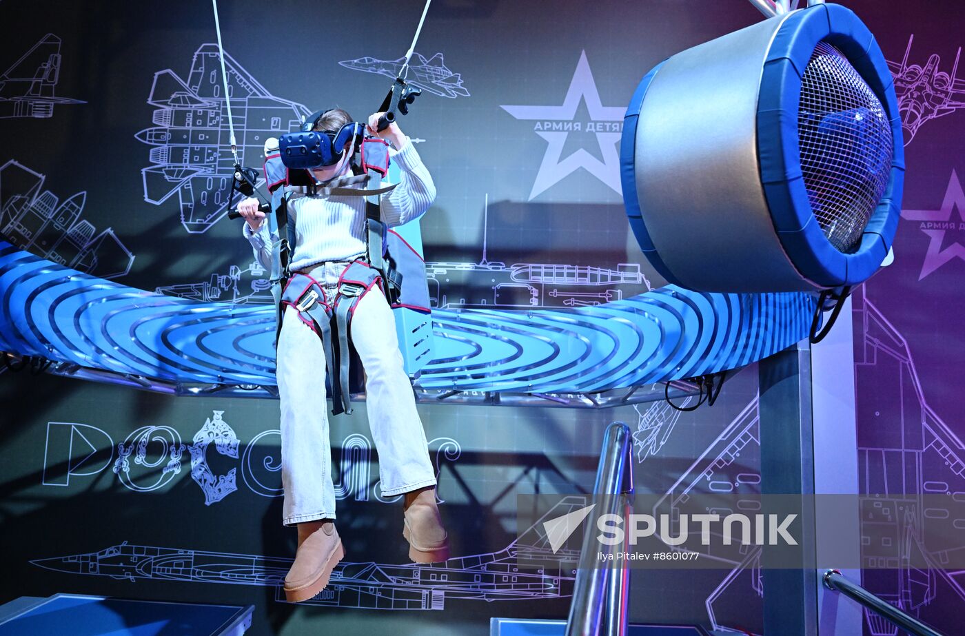 RUSSIA EXPO. Opening of Russian Defense Ministry Pavilion