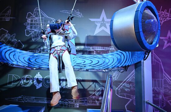 RUSSIA EXPO. Opening of Russian Defense Ministry Pavilion