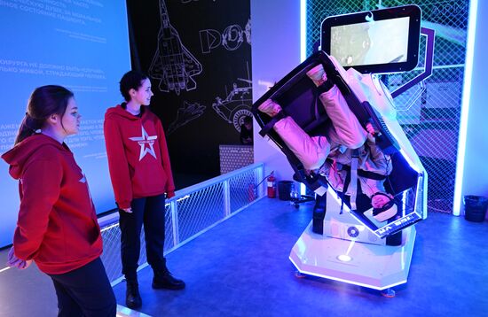 RUSSIA EXPO. Opening of Russian Defense Ministry Pavilion