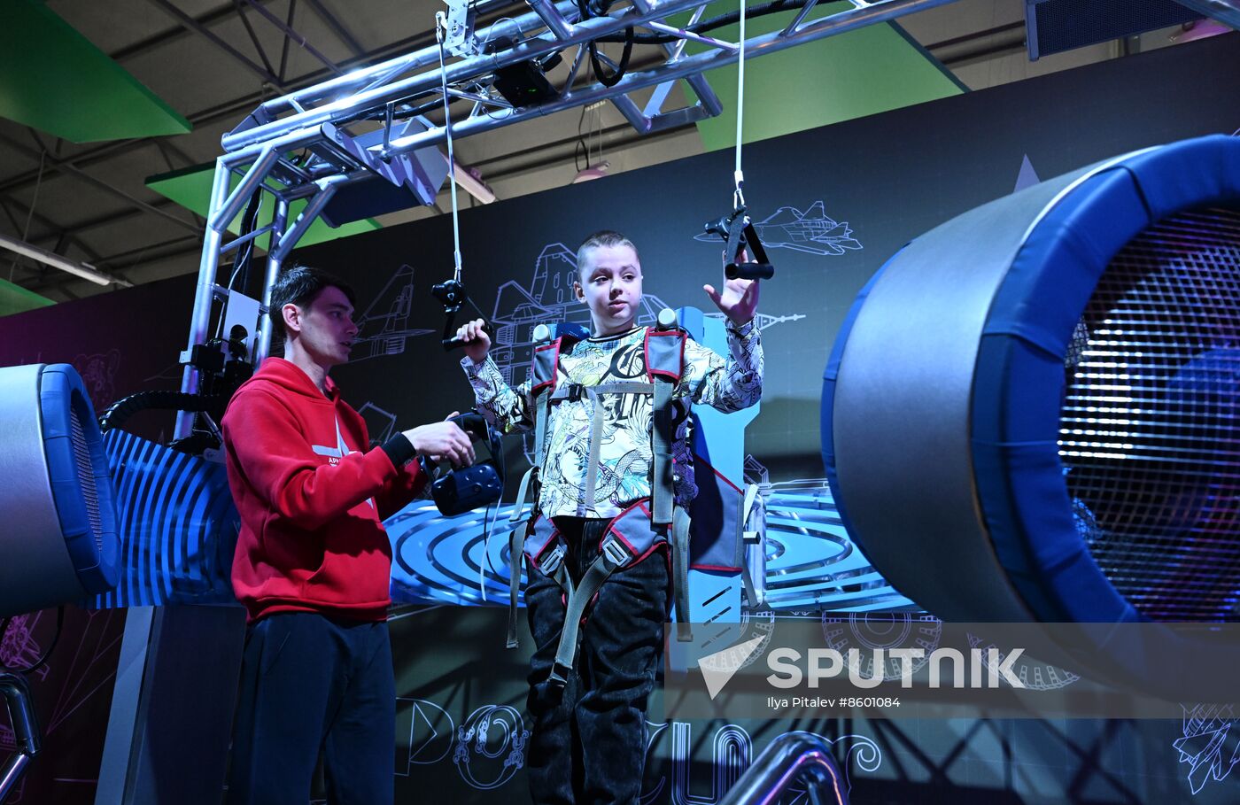 RUSSIA EXPO. Opening of Russian Defense Ministry Pavilion