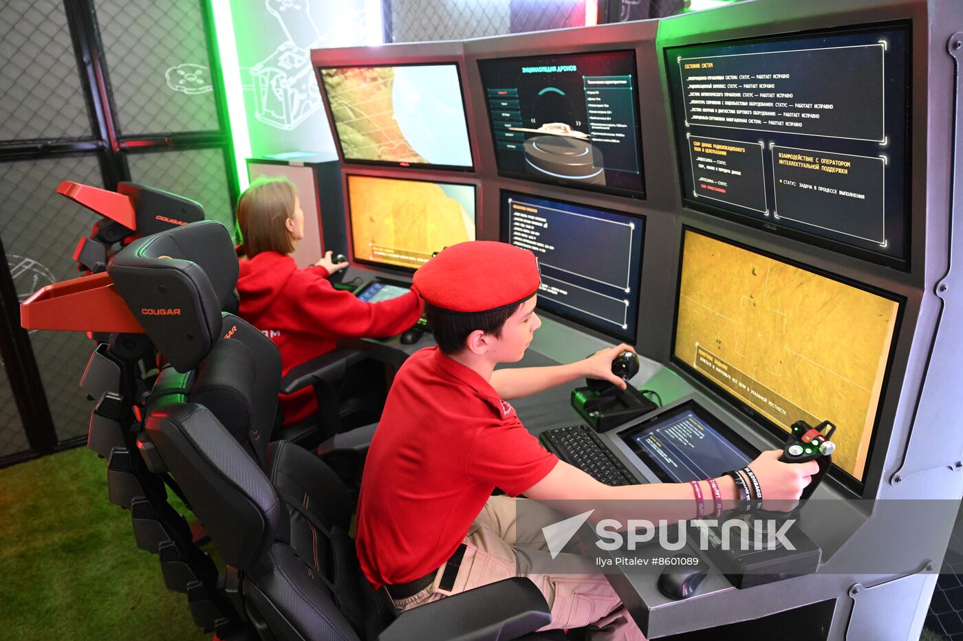 RUSSIA EXPO. Opening of Russian Defense Ministry Pavilion