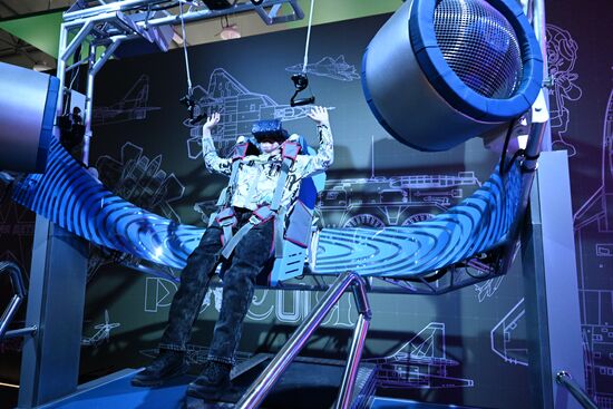 RUSSIA EXPO. Opening of Russian Defense Ministry Pavilion