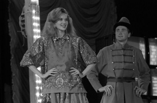 Supermodel USSR-1991 beauty pageant