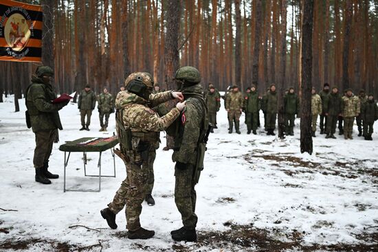 Russia Ukraine Military Operation Awarding