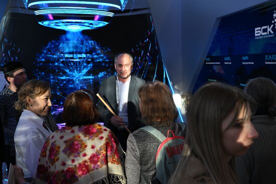 The International RUSSIA EXPO Forum and Exhibition. The stand of the Republic of Bashkortostan. Pavilion 75. Location: Russia, Moscow. Author: Maksim Blinov/Sputnik. RUSSIA EXPO