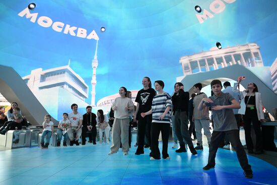 The International RUSSIA EXPO Forum and Exhibition. The stand of Moscow. Pavilion 75. Location: Russia, Moscow. Author: Maksim Blinov/Sputnik. RUSSIA EXPO