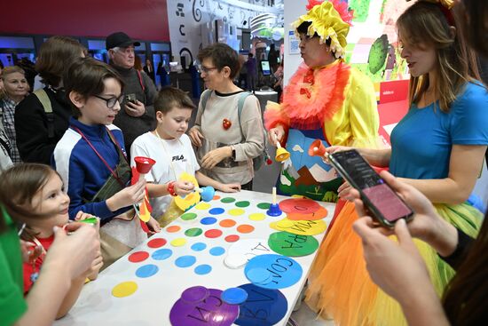 The International RUSSIA EXPO Forum and Exhibition. The stand of the Rostov Region. Pavilion 75. Location: Russia, Moscow. Author: Maksim Blinov/Sputnik. RUSSIA EXPO