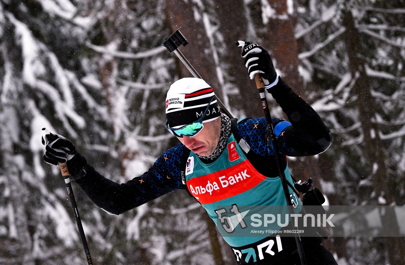 Russia Biathlon Cup Men Sprint