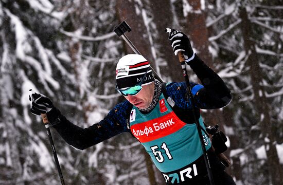 Russia Biathlon Cup Men Sprint