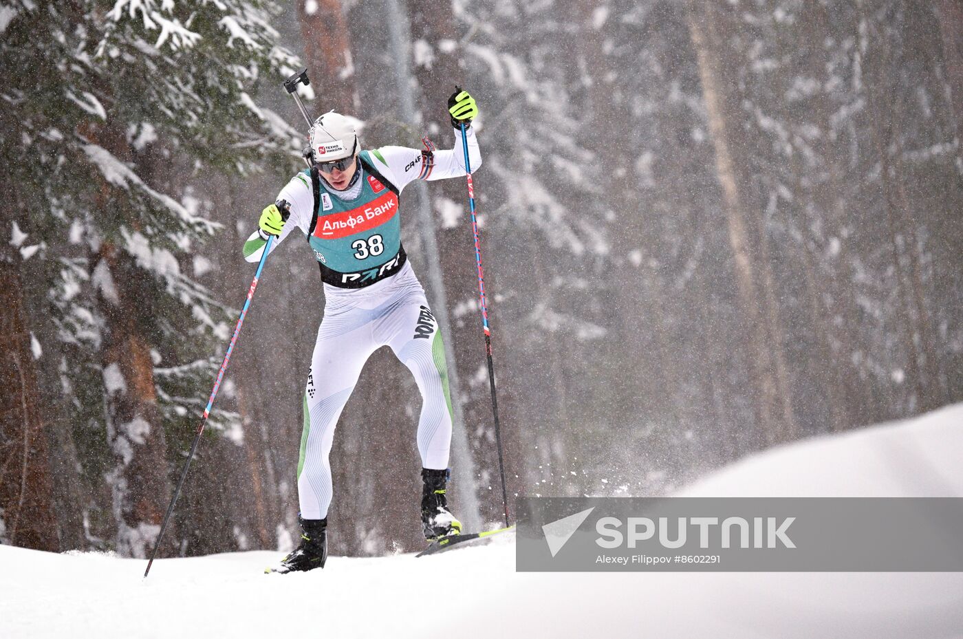 Russia Biathlon Cup Men Sprint